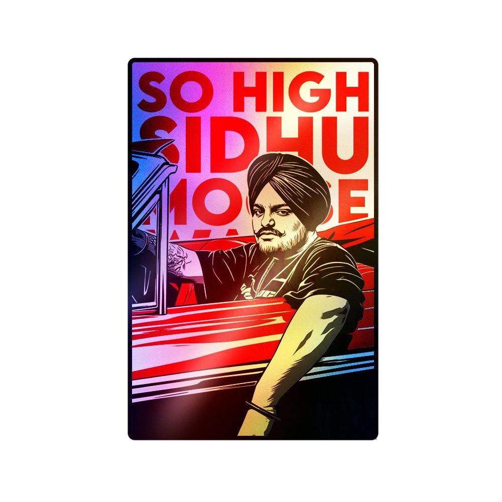 So High Holographic Stickers